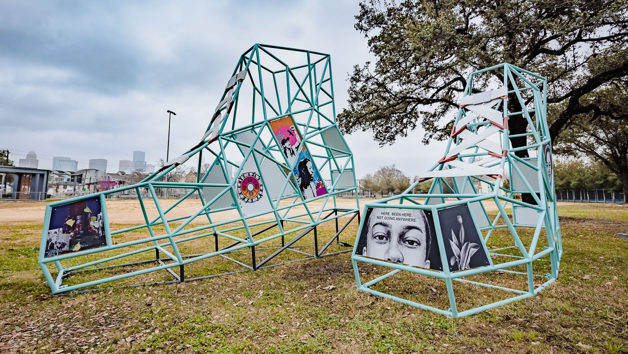 "Move Into the Future" art installation