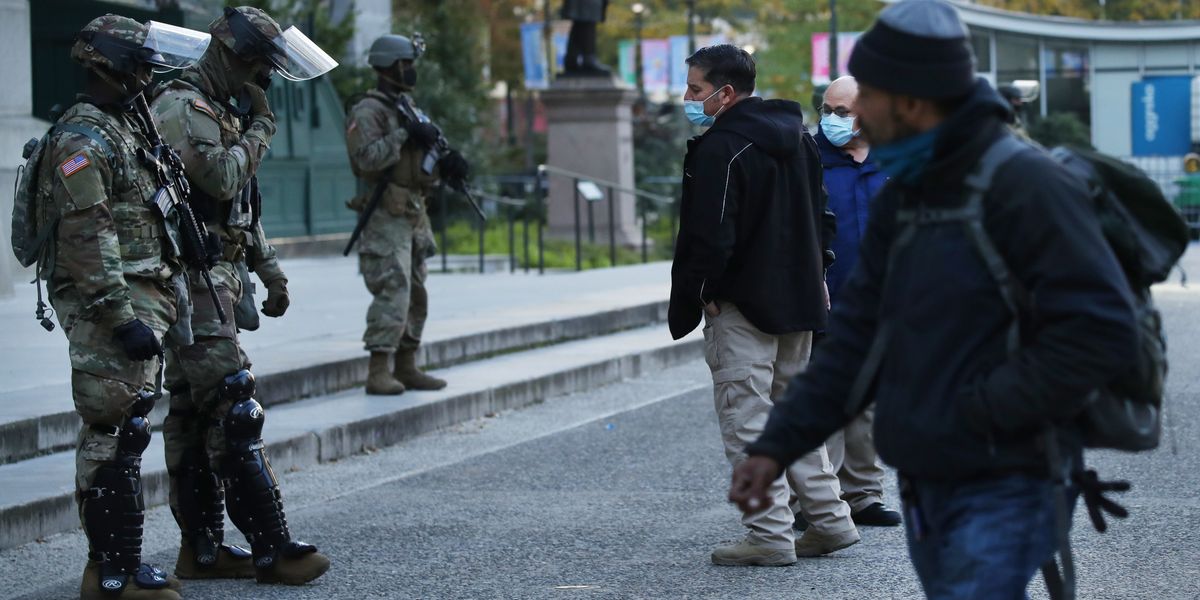 National Guard in Philadelphia