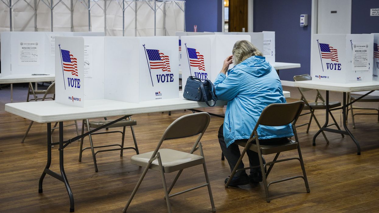 New Hampshire primary voter
