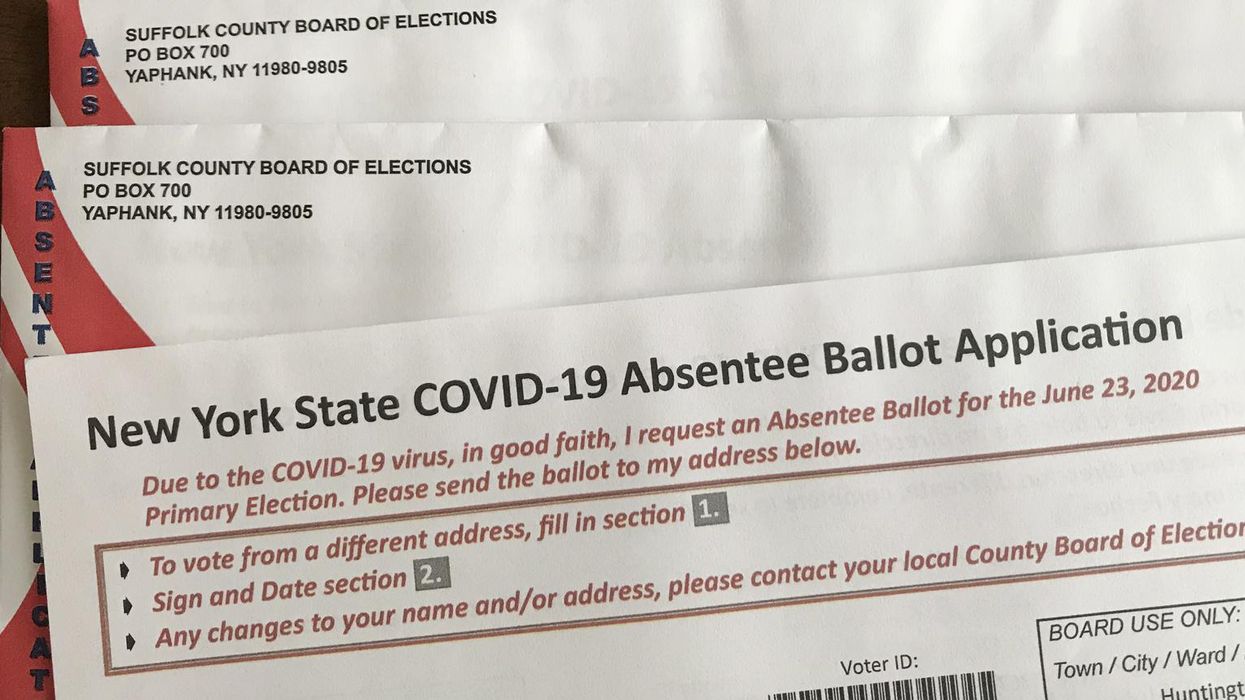 New York absentee ballot