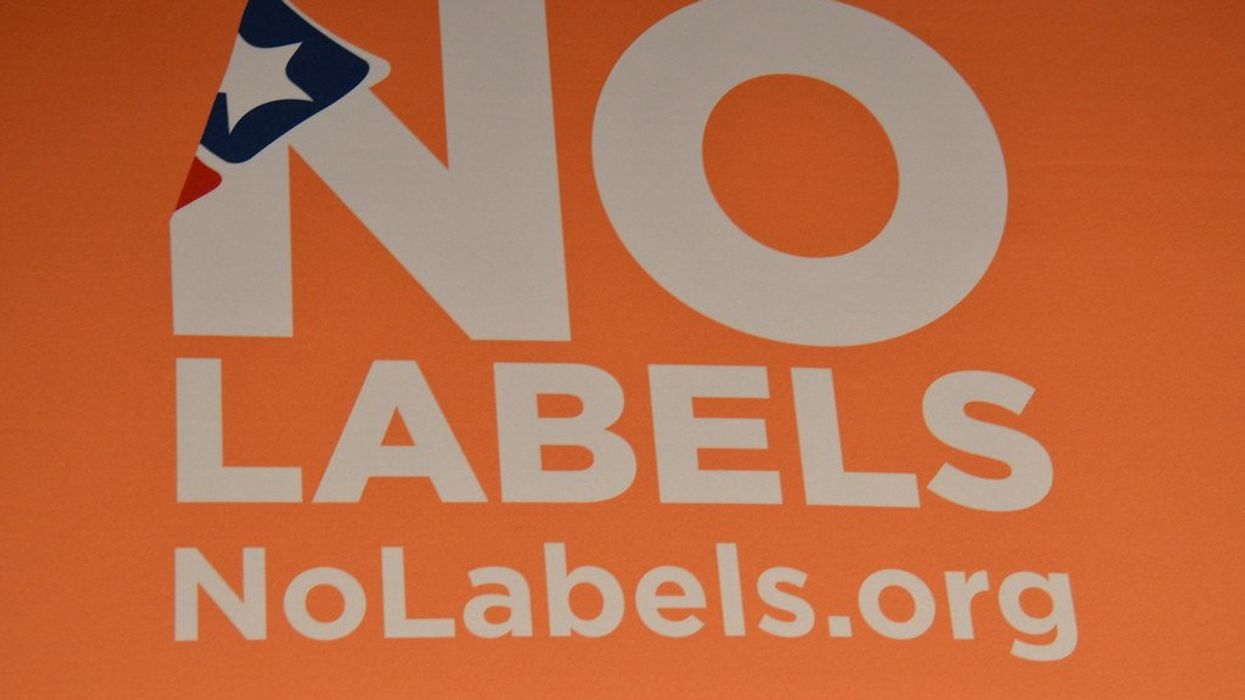 No Labels sign