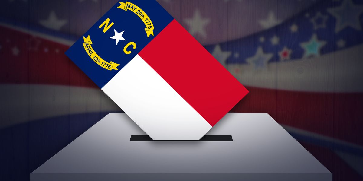 North Carolina ballot box