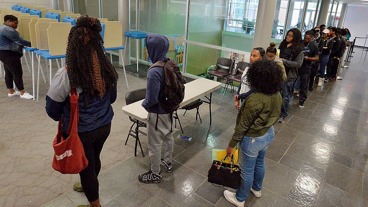 North Carolina voting