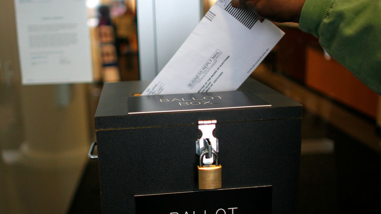 Ohio ballot box