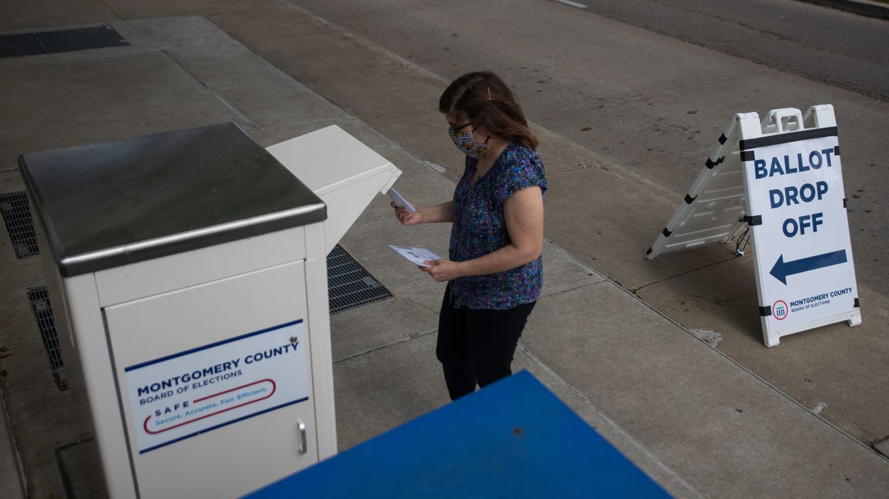 Ohio ballot drop box