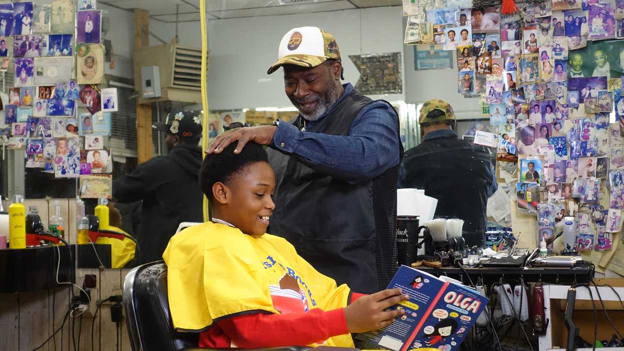 Barbershops Are Helping Black Boys See Themselves as Readers