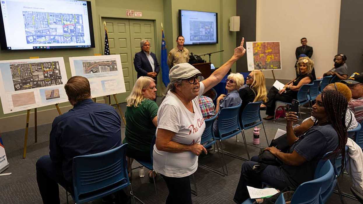 organizers in a meeting