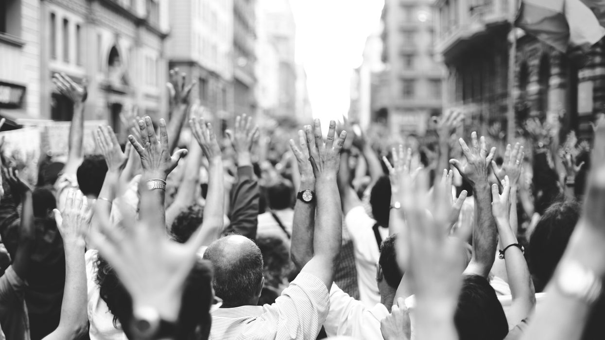 People protesting