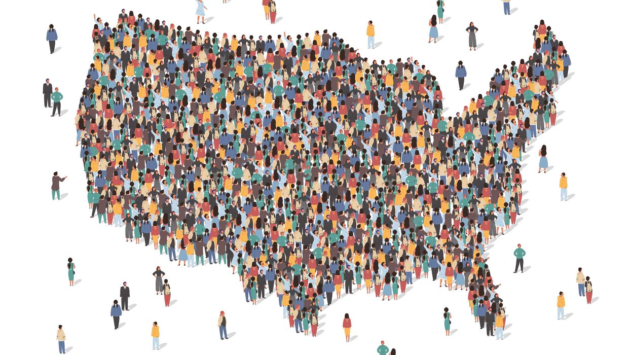 people U.S. map
