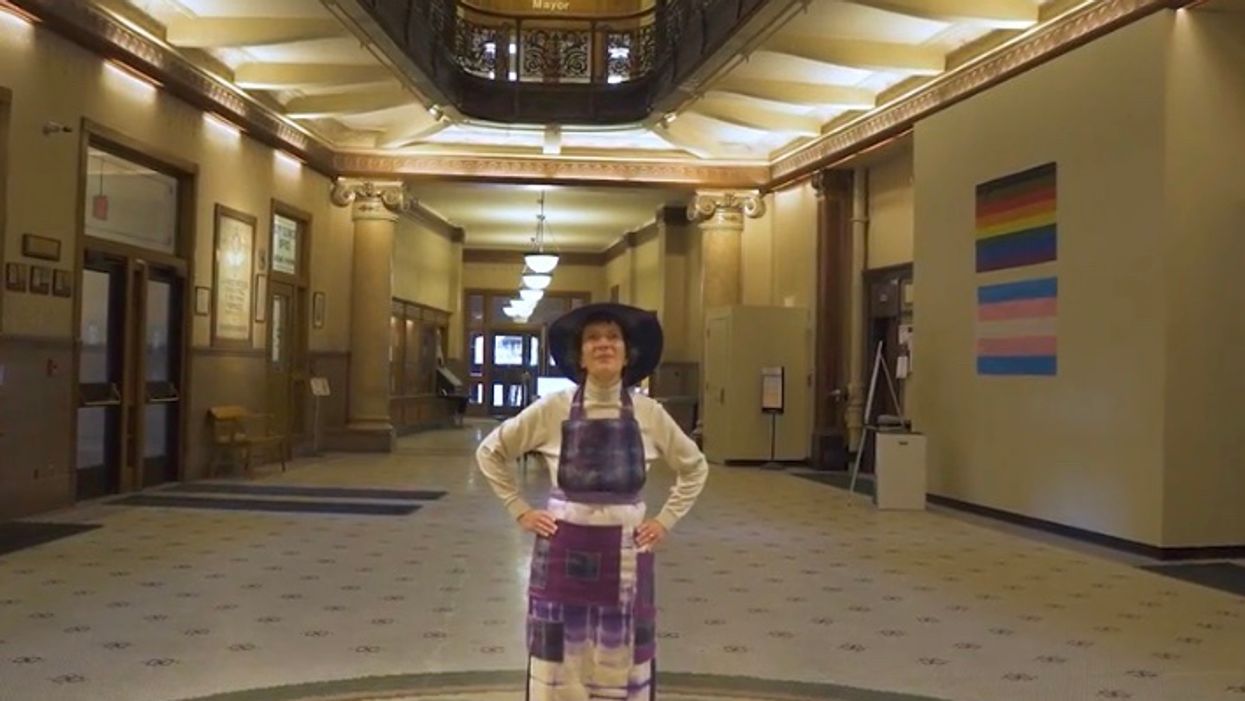 performance artist Pegi Christiansen