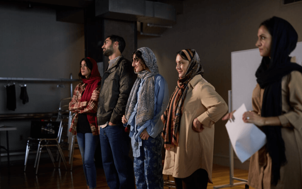 performers on stage