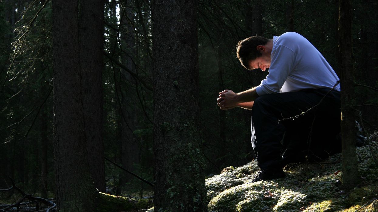 Praying outdoors, praying for the environment
