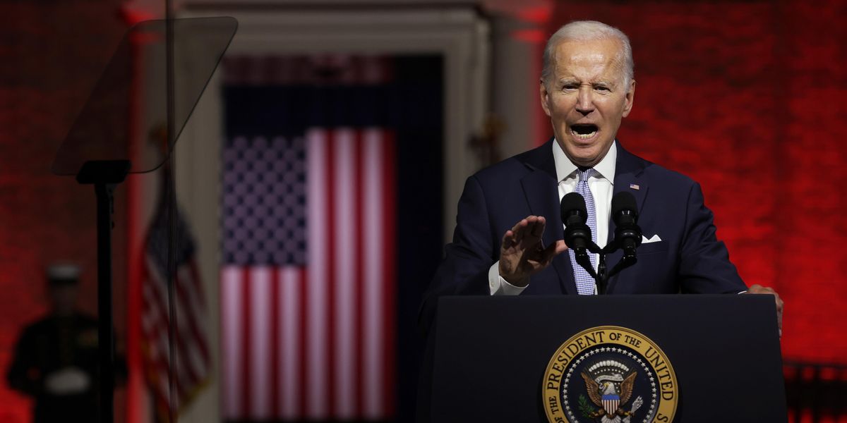 President Biden at Independence Hall