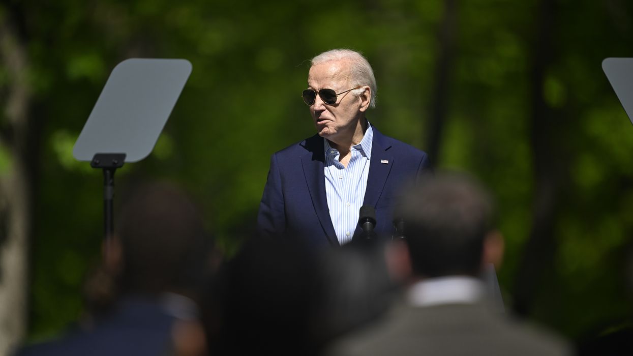 President Biden in sunglasses
