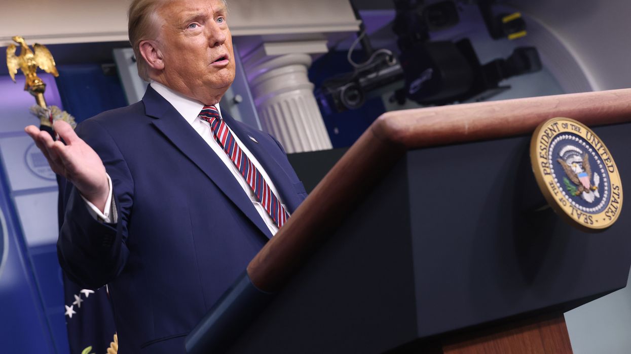 President Donald Trump, mail voting