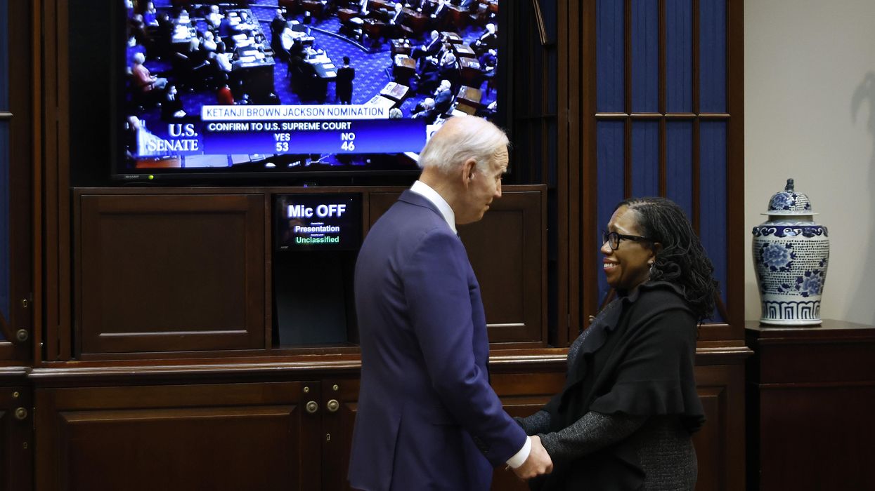 President Joe Biden and Judge Ketanji Brown Jackson