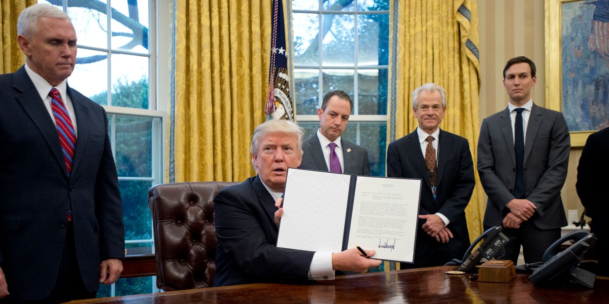 President Trump signs executive order