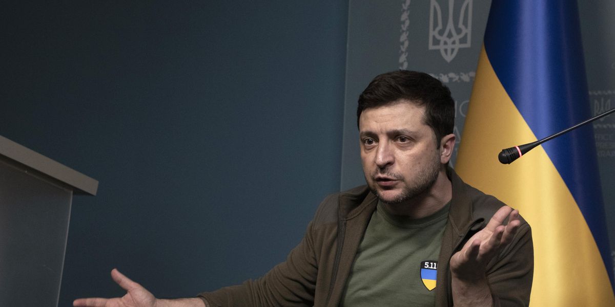 President Volodymyr Zelensky of Ukraine