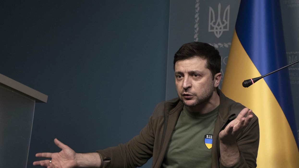 President Volodymyr Zelensky of Ukraine