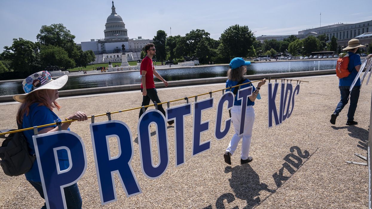 Protest against gun violence
