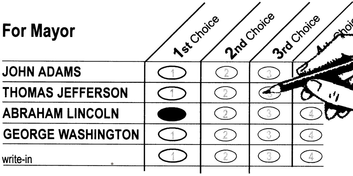 ranked-choice ballot