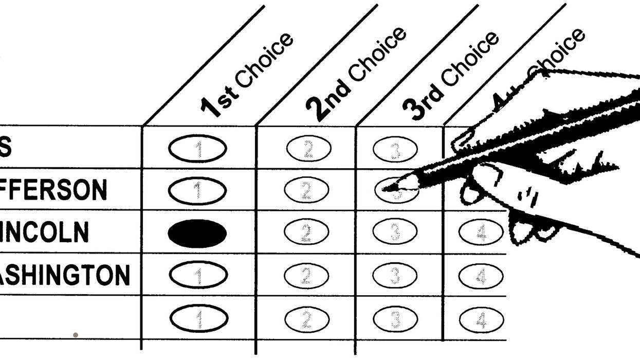ranked-choice ballot