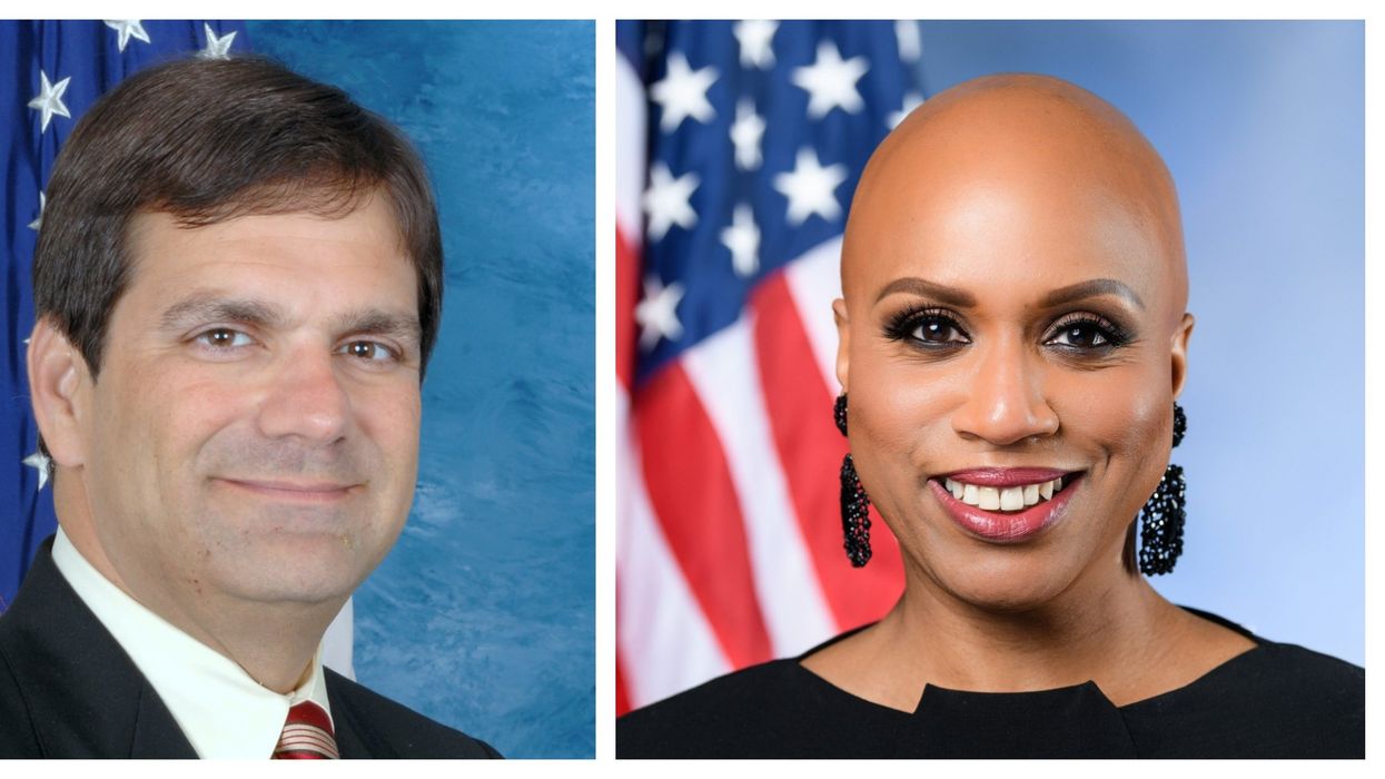 Rep. Gus Bilirakis and Rep. Ayanna Pressley