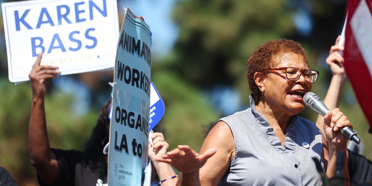 Rep. Karen Bass, candidate for mayor of Los Angeles