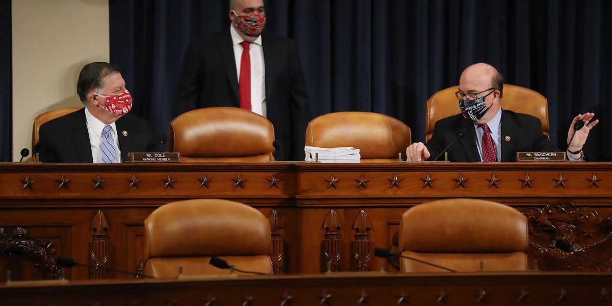 Rep. Tom Cole and Rep. Jim McGovern