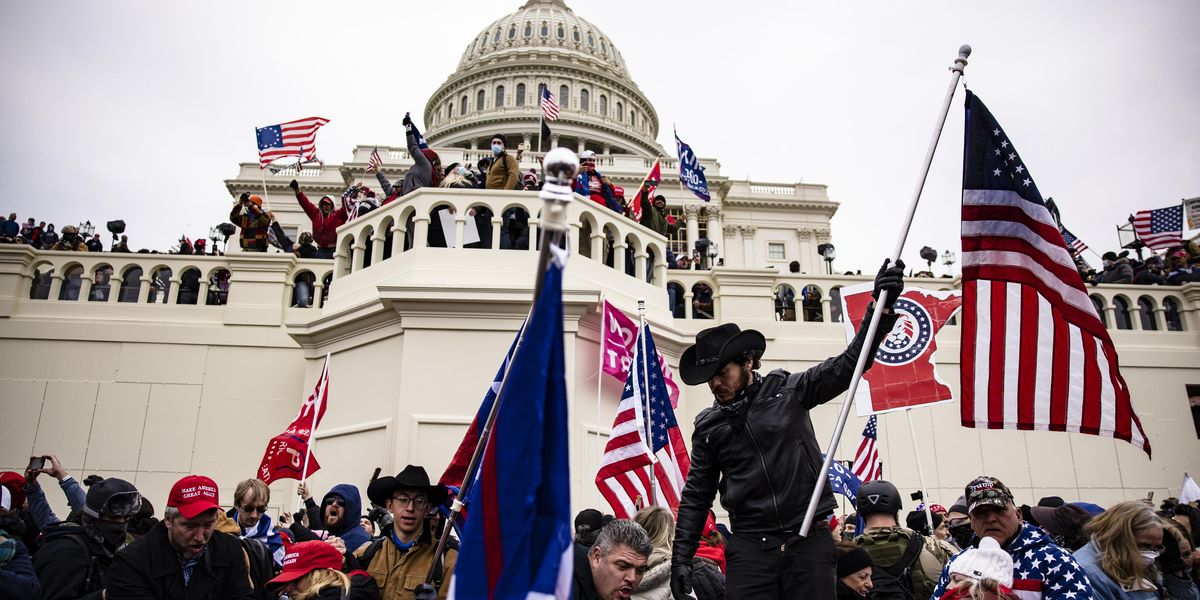 rioters at Capitol