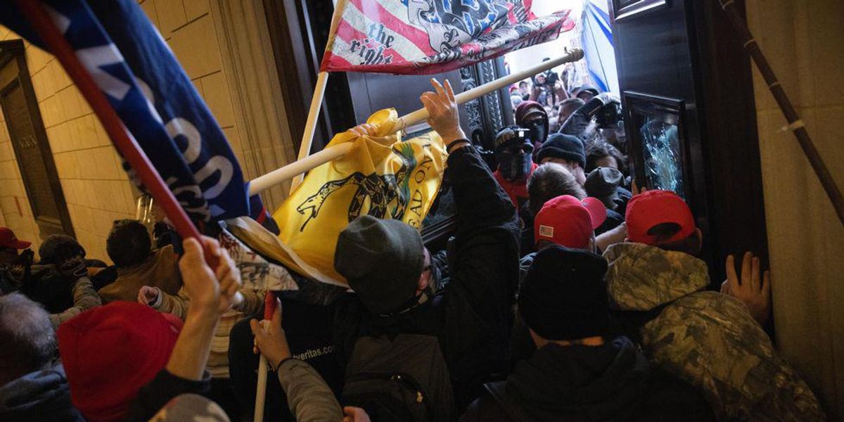 Rioters breach Capitol security Jan. 6
