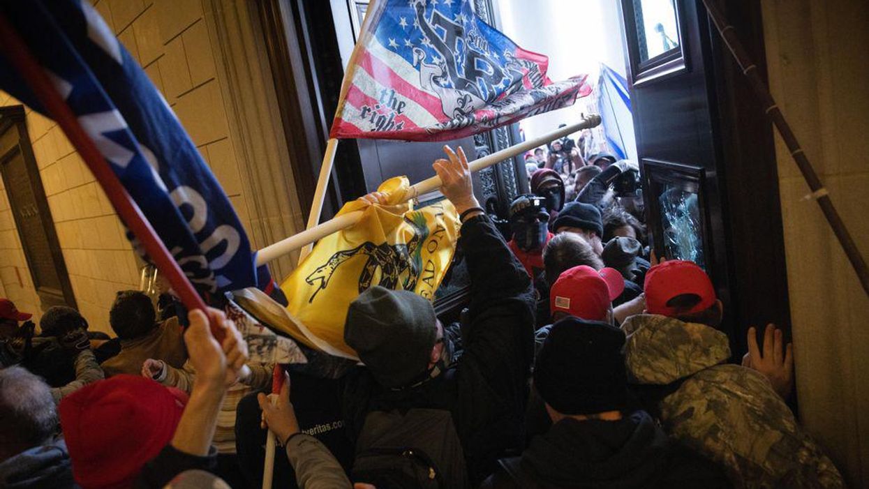 Rioters breach Capitol security Jan. 6