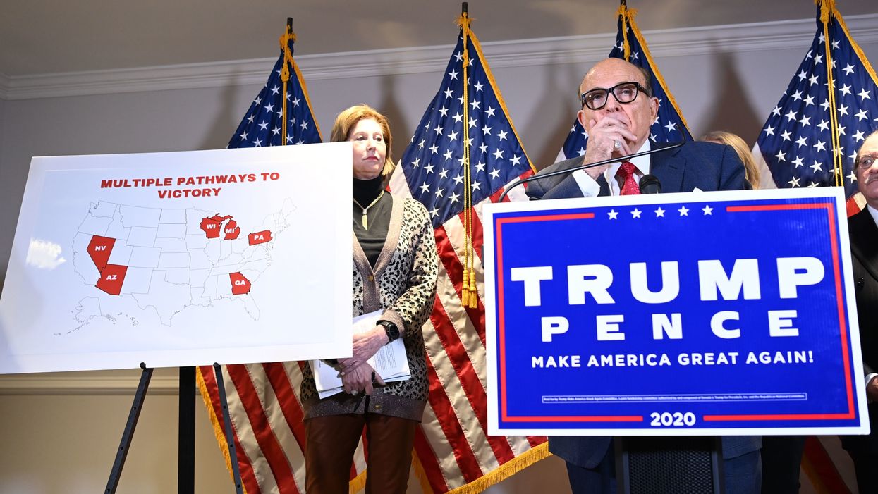 Rudy Giuliani press conference