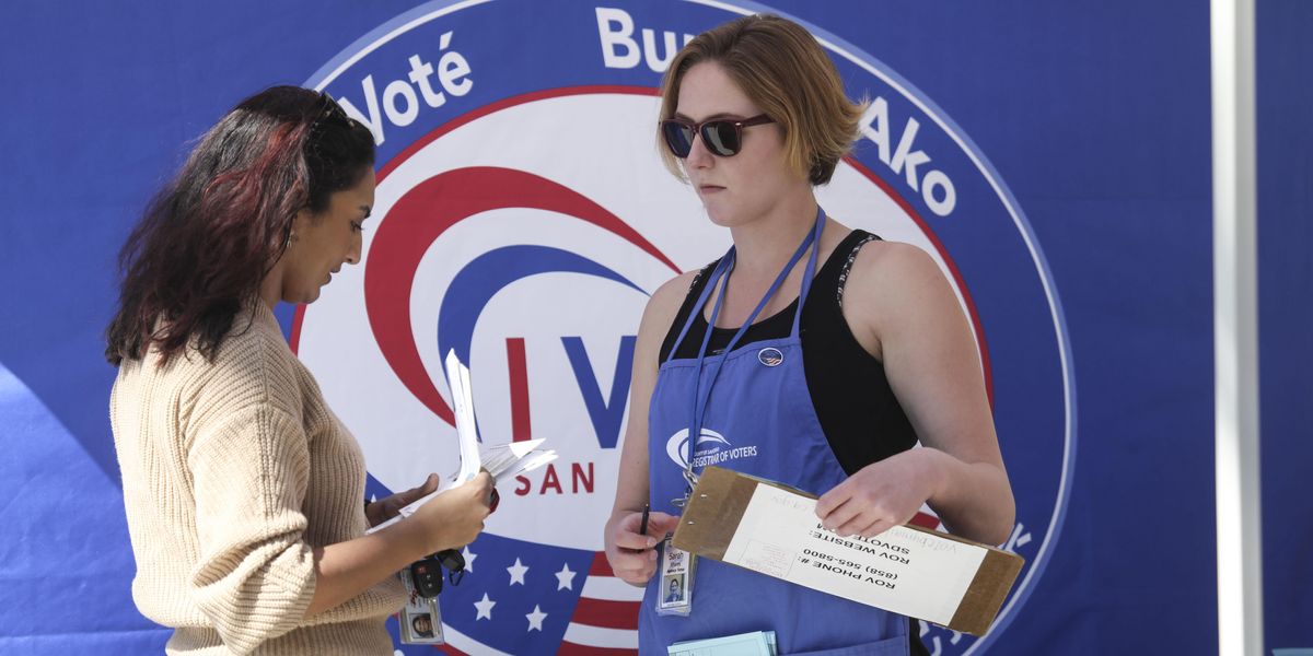 San Diego voter