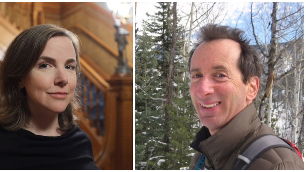 Sarah Bonk and Richard Eidlin of Business for America