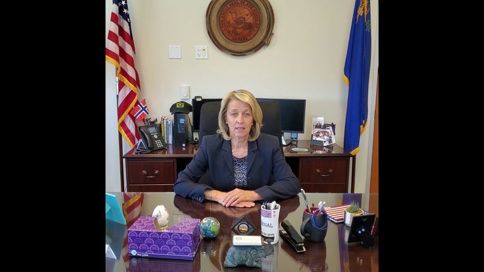 Secretary of State Barbara Cegavske