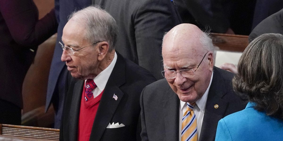 Sen. Chuck Grassley and Sen. Patrick Leahy