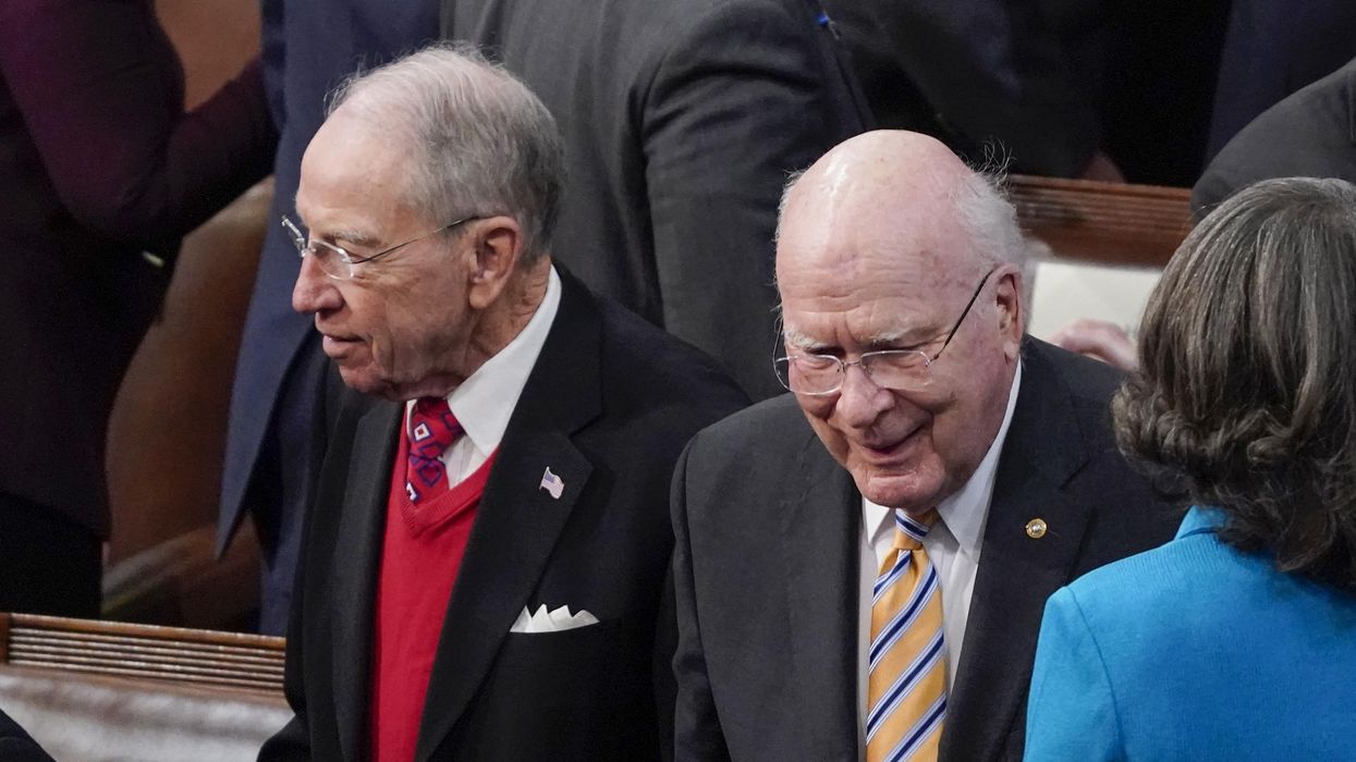 Sen. Chuck Grassley and Sen. Patrick Leahy