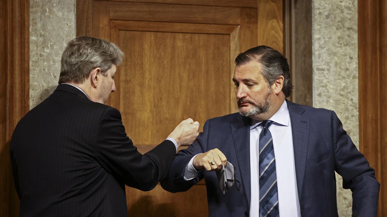 Sen. John Kennedy and Sen. Ted Cruz