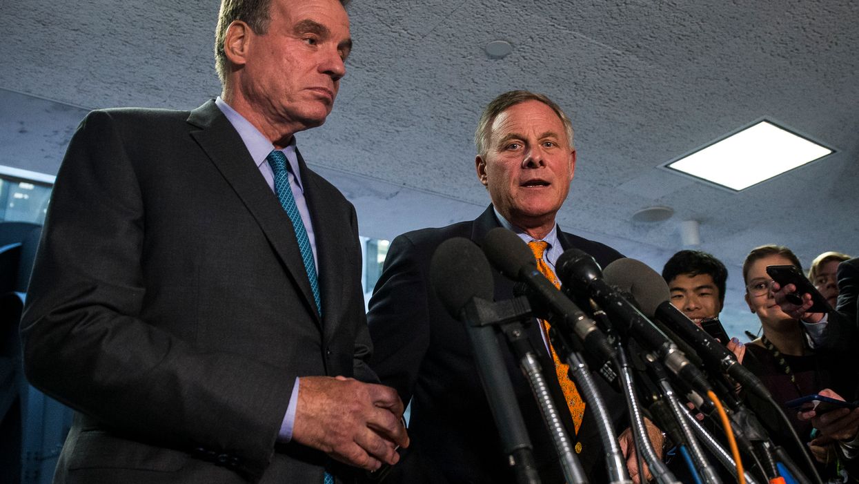 Sen. Mark Warner and Sen. Richard Burr