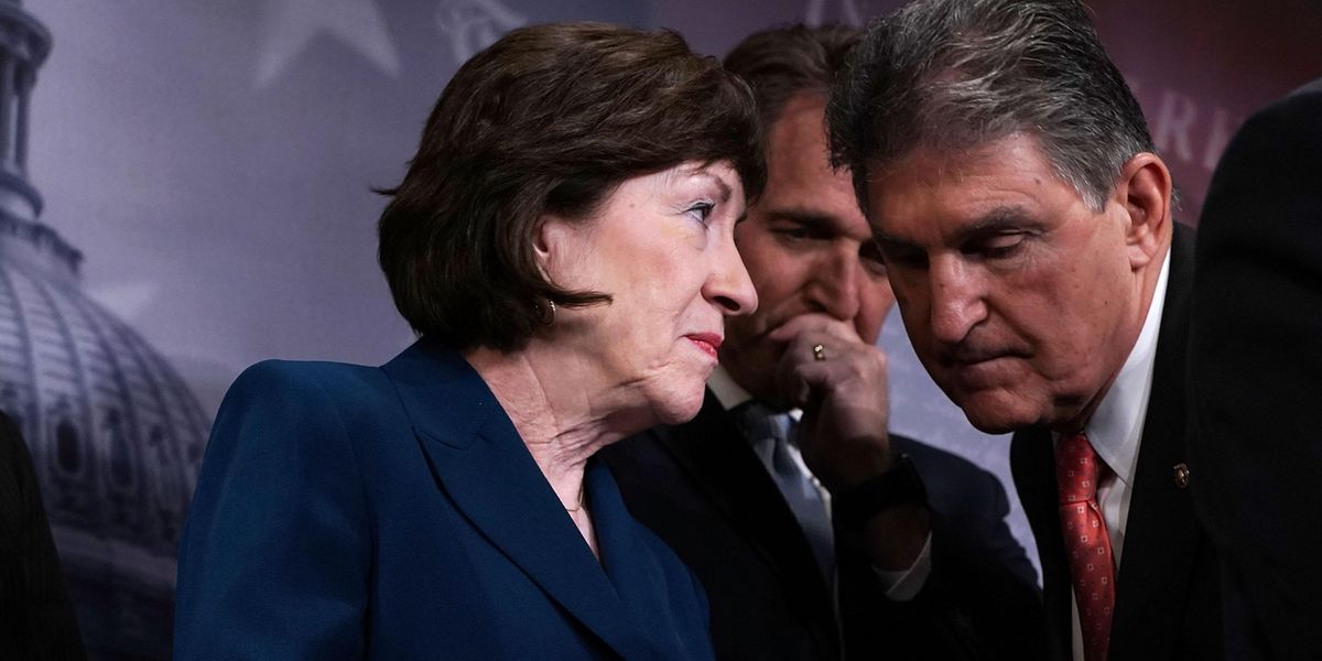 Sen. Susan Collins and Sen. Joe Manchin