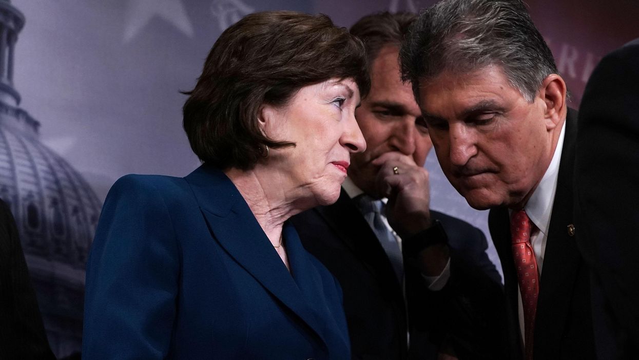 Sen. Susan Collins and Sen. Joe Manchin