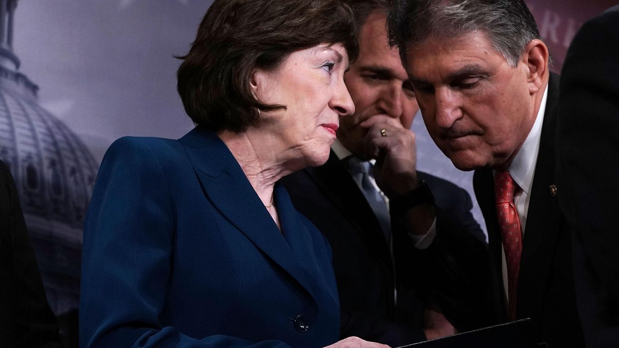 Sen. Susan Collins and Sen. Joe Manchin