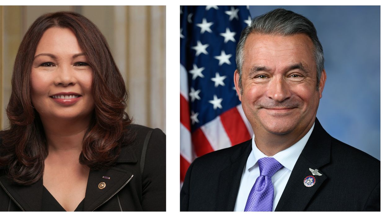 Sen. Tammy Duckworth and Rep. Don Bacon