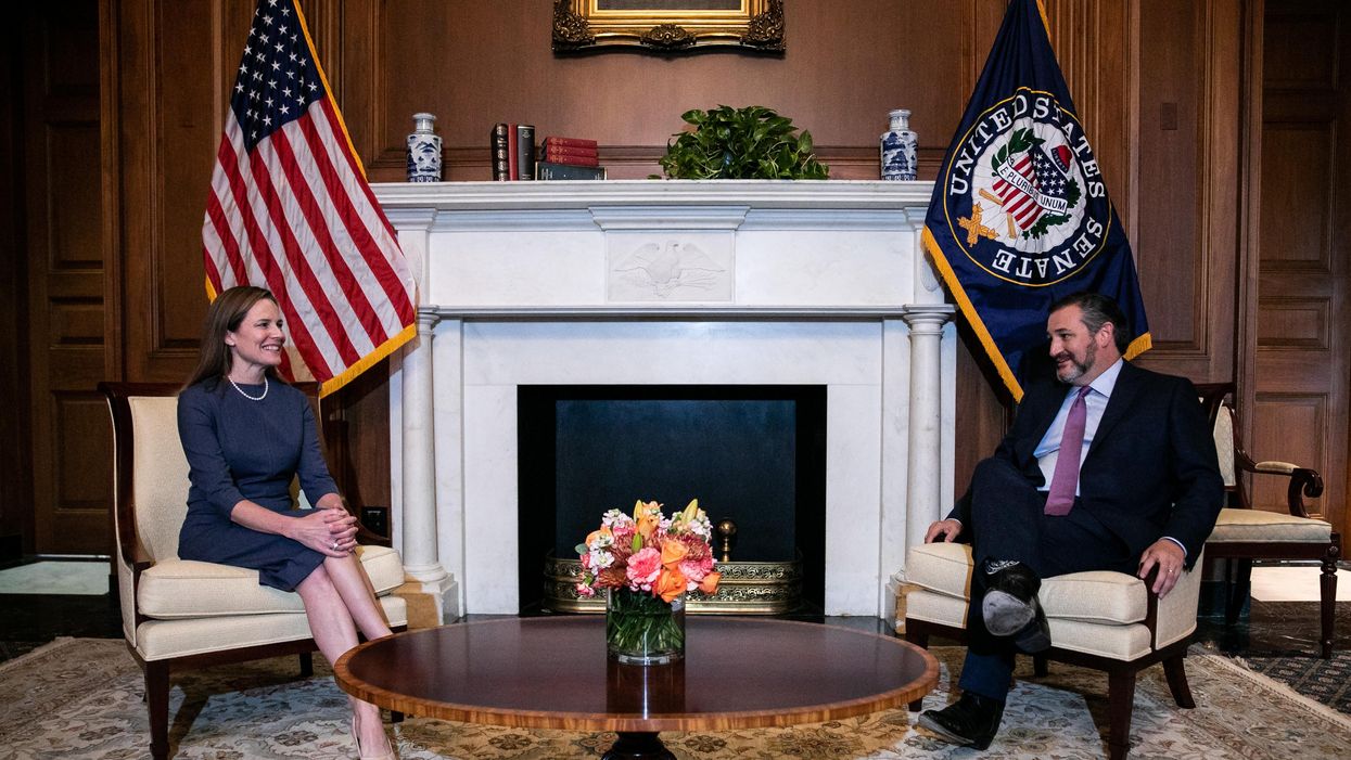 Sen. Ted Cruz and Judge Amy Coney Barrett