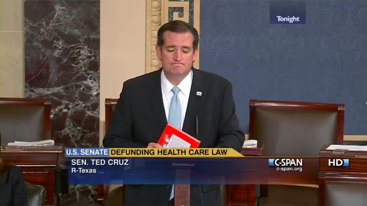 Sen. Ted Cruz, partisanship