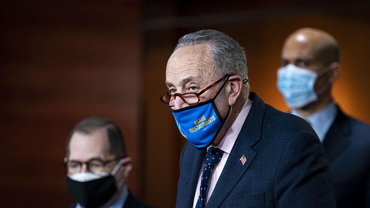 Senate Majority Leader Chuck Schumer