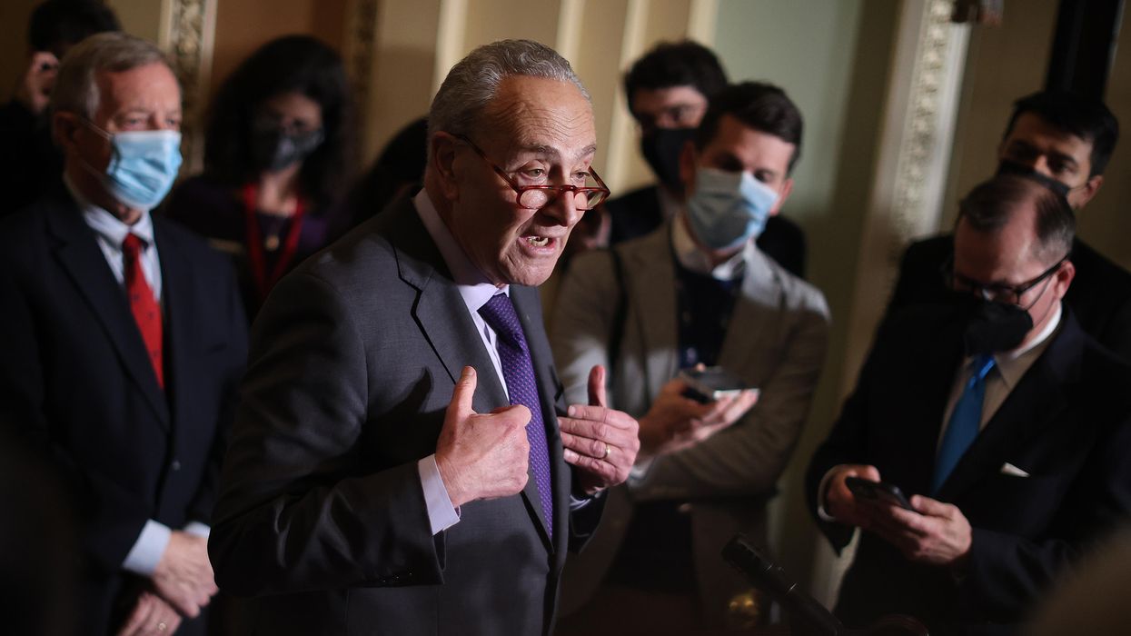 Senate Majority Leader Chuck Schumer