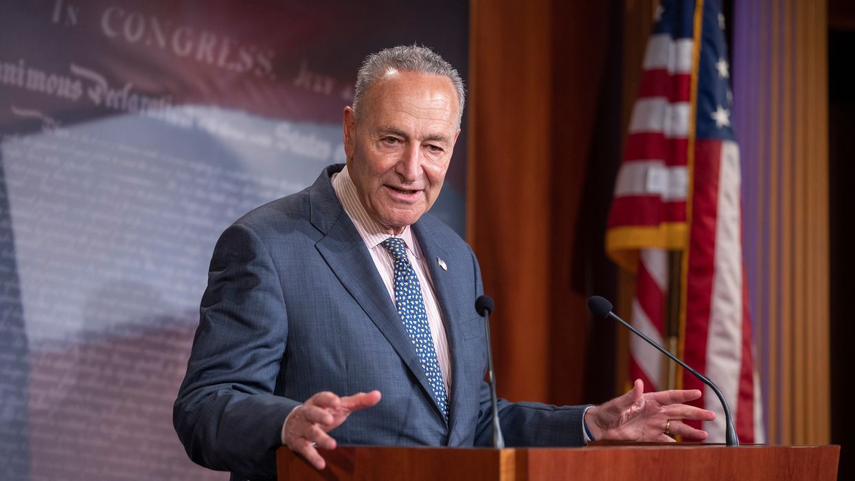 Senate Minority Leader Chuck Schumer