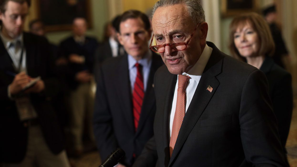 Senate Minority Leader Chuck Schumer